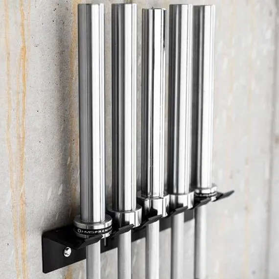 STR45 WIESZAK UCHWYT PRZYŚCIENNY NA GRYFY OLIMPIJSKIE COMMERCIAL HMS, 3 zdjęcie