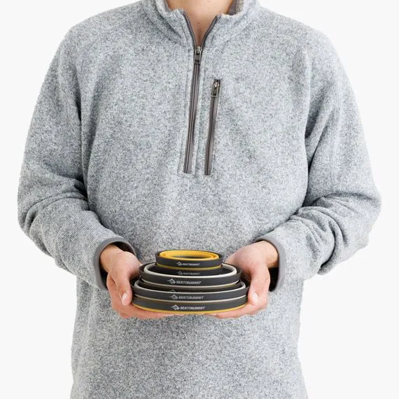 SEA TO SUMMIT Ultralekki składany zestaw naczyń Frontier UL dla 2 osób / 6 elementów