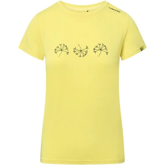 Viking T-shirt damski Lenta Bamboo Light Lady żółty, Rozmiar: M Viking T-shirt damski Lenta Bamboo Light Lady żółty, Rozmiar: M