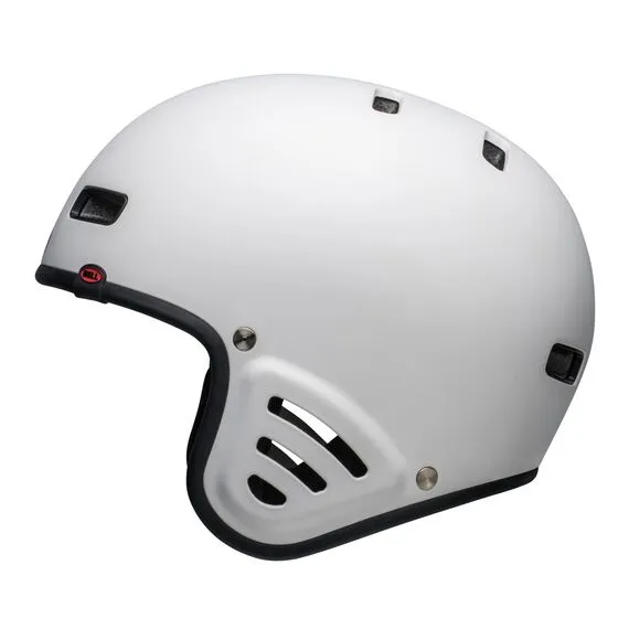Kask bmx BELL RACKET matte biały, Kolor: biały, Rozmiar: M (55-59 cm)
