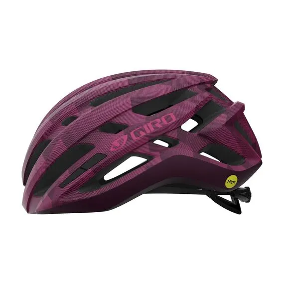 Kask szosowy GIRO AGILIS INTEGRATED MIPS matte midnight biały czerwony, Kolor: czerwony, Rozmiar: 51-55