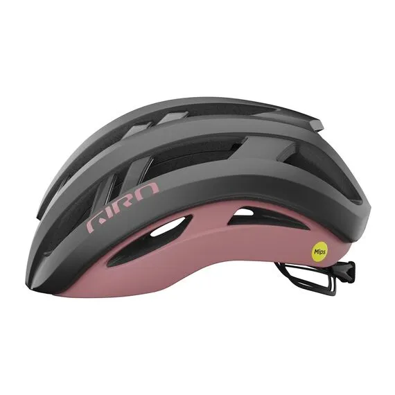 Kask szosowy GIRO ARIES SPHERICAL matte metallic coal dusty rose, Kolor: różowy, Rozmiar: M (55-59 cm)