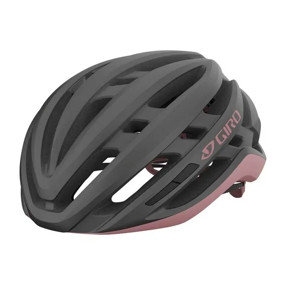 Kask szosowy GIRO AGILIS matte czarny bright czerwony, Kolor: różowy, Rozmiar: 59-63
