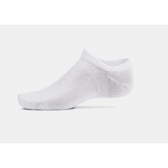 UNDER ARMOUR zestaw skarpetek stopek 6 par Essential No Show białe, Kolor: biały, Rozmiar: L, 2 zdjęcie