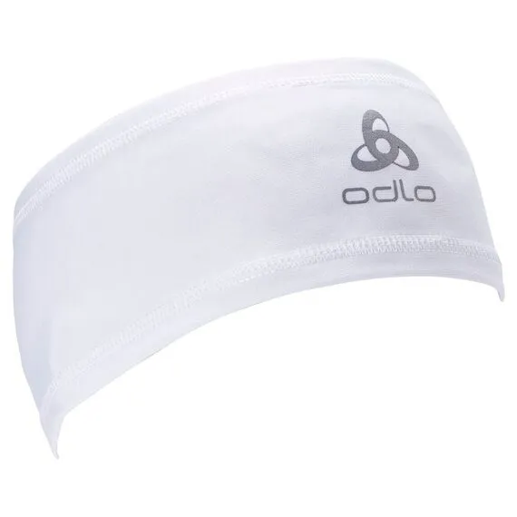ODLO Opaska Headband POLYKNIT WARM ECO biała, 3 zdjęcie
