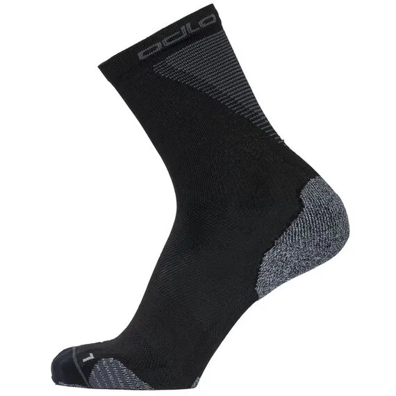 ODLO Skarpety do biegania Socks crew CERAMICOOL RUN czarne, Kolor: czarny, Rozmiar: 39/41