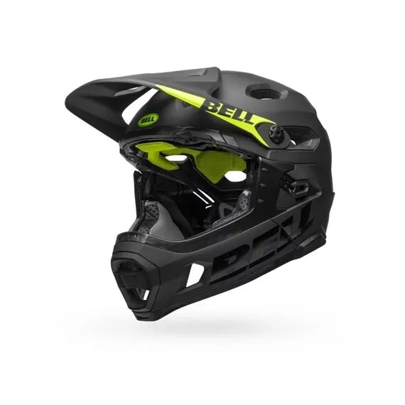 Kask full face BELL SUPER DH MIPS SPHERICAL matte gloss czarny, Kolor: czarny, Rozmiar: L (58-62 cm)