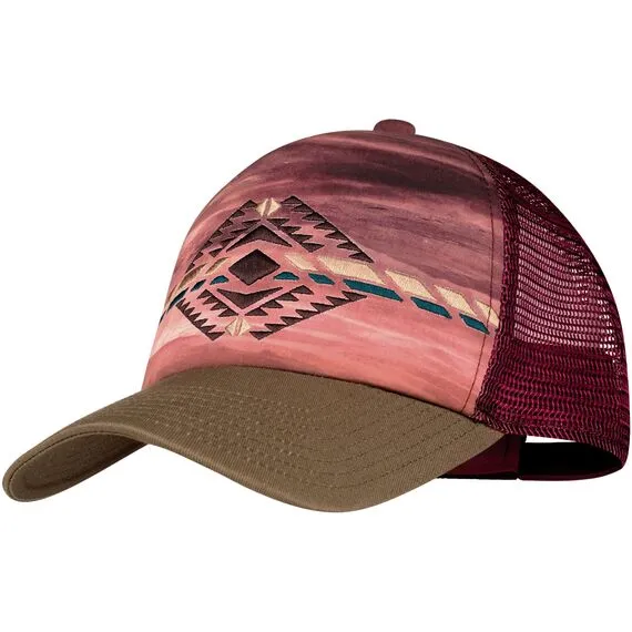 BUFF TRUCKER CAP SYKORA MAROON