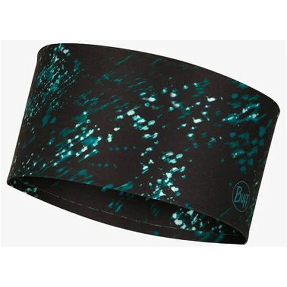 OPASKA BUFF COOLNET UV WIDE HEADBAND SPECKLE BLACK