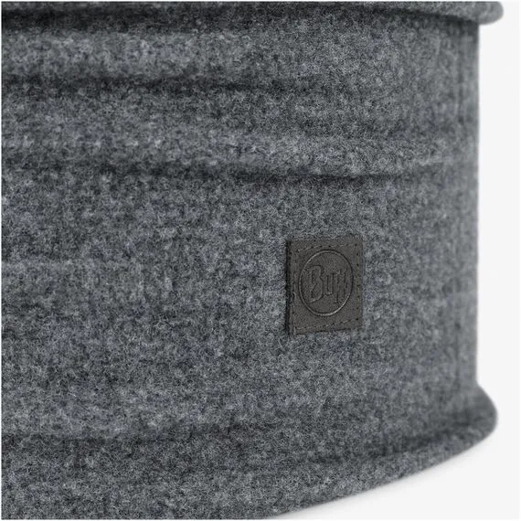 KOMIN BUFF MERINO FLEECE SOLID GREY KOMIN BUFF MERINO FLEECE SOLID GREY