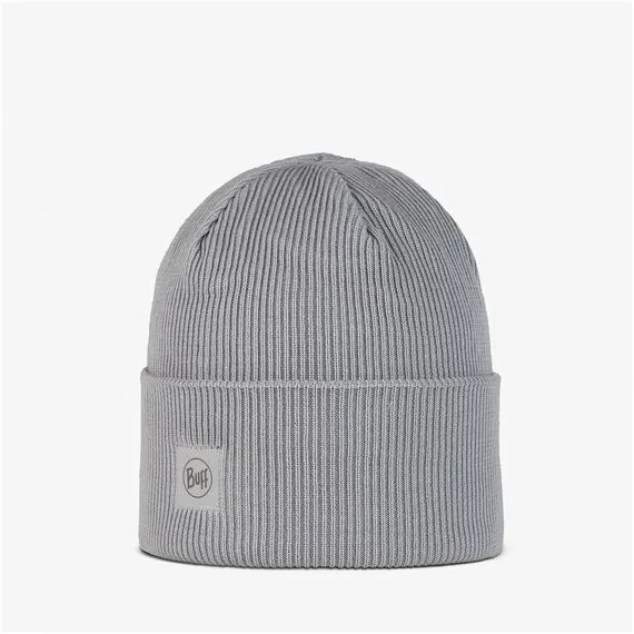 CZAPKA BUFF CROSSKNIT BEANIE SOLID LIGHT GREY