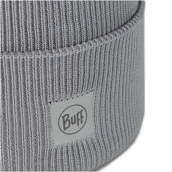 CZAPKA BUFF CROSSKNIT BEANIE SOLID LIGHT GREY