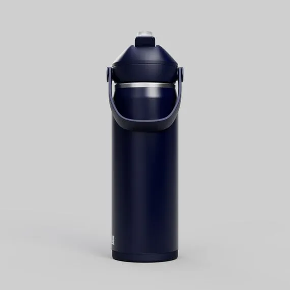 Camelbak Butelka CAMELBAK Thrive Flip Straw Insulated SST granatowa, Kolor: granatowy, Pojemność (ml): 590, 2 zdjęcie Camelbak Butelka CAMELBAK Thrive Flip Straw Insulated SST granatowa, Kolor: granatowy, Pojemność (ml): 590, 2 zdjęcie