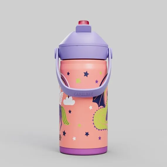 Camelbak Butelka Thrive Flip Straw Kids Insulated SST 350ml różowa, Kolor: różowy, Pojemność (ml): 350, 4 zdjęcie Camelbak Butelka Thrive Flip Straw Kids Insulated SST 350ml różowa, Kolor: różowy, Pojemność (ml): 350, 4 zdjęcie