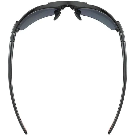 UVEX Okulary blaze III 2.0 czarno-pomarańczowe, Kolor: czerwony, Rozmiar: one size, 5 zdjęcie