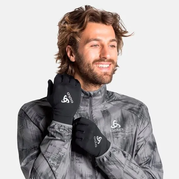 ODLO Rękawiczki Gloves full finger CERAMIWARM LIGHT, Kolor: czarny, Rozmiar: L, 5 zdjęcie ODLO Rękawiczki Gloves full finger CERAMIWARM LIGHT, Kolor: czarny, Rozmiar: L, 5 zdjęcie