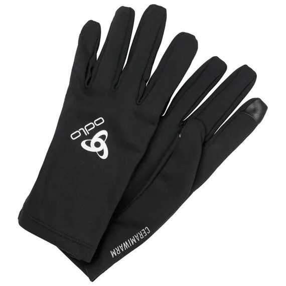 ODLO Rękawiczki Gloves full finger CERAMIWARM LIGHT, Kolor: czarny, Rozmiar: L, 2 zdjęcie ODLO Rękawiczki Gloves full finger CERAMIWARM LIGHT, Kolor: czarny, Rozmiar: L, 2 zdjęcie