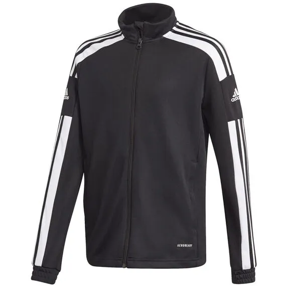 adidas Bluza młodzieżowa SQUADRA 21 Training Jacket Junior GK9542 czarna, Kolor: czarny, Rozmiar: 128 cm