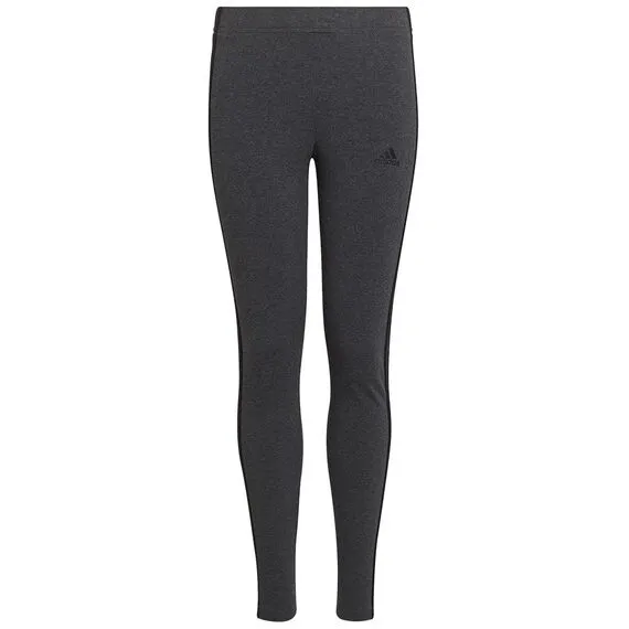 adidas Legginsy 3S Leg Jr HB7937, Kolor: szary, Rozmiar: 170 cm