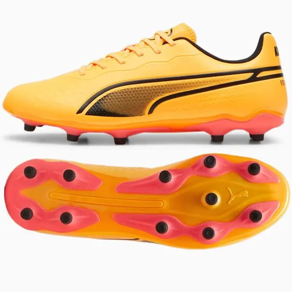 Puma Buty KING Match FG/AG 107570-05, Kolor: pomarańczowy, Rozmiar: 43
