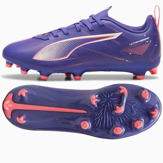 Puma Buty Ultra 5 Play Jr FG/AG 107695-01, Kolor: fioletowy, Rozmiar: 38