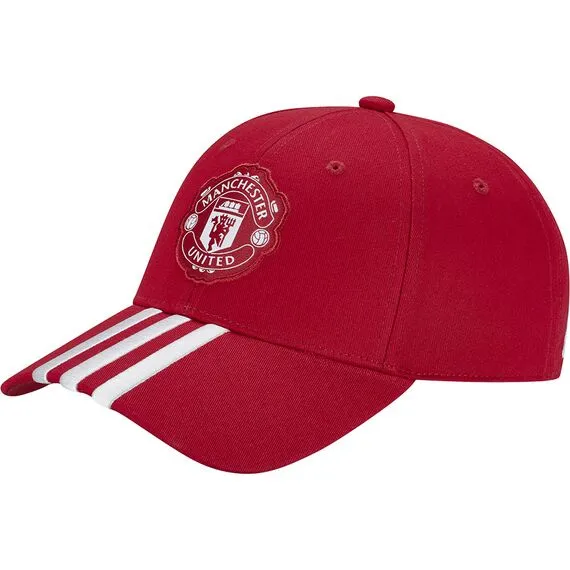 adidas Czapka Manchester United IY0441, Kolor: czerwony, Rozmiar: OSFM