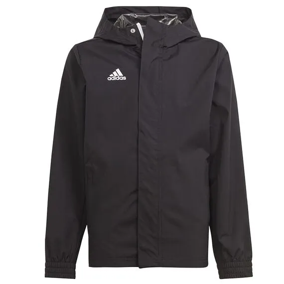 adidas Kurtka ENTRADA 22 AW Jacket Jr IK4014 czarna, Kolor: czarny, Rozmiar: 176 cm
