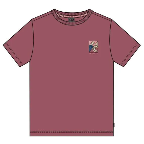 PROTEST Koszulka męska PRTABDIEL czerwona, Kolor: czerwony, Rozmiar: XL PROTEST Koszulka męska PRTABDIEL czerwona, Kolor: czerwony, Rozmiar: XL