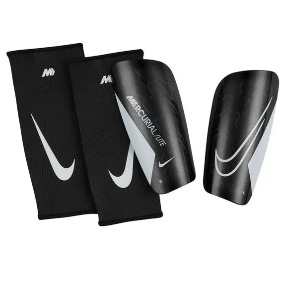 Nike Nagolenniki Mercurial Lite DN3611 010, Kolor: czarny, Rozmiar: M