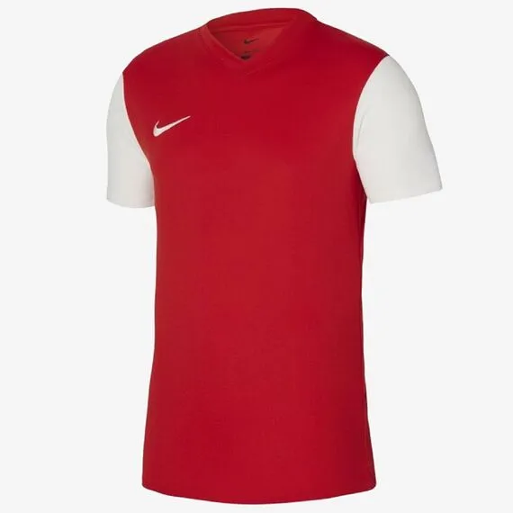Nike Koszulka Tiempo Premier II JSY DH8035 657 czerwona, Kolor: czerwony, Rozmiar: S Nike Koszulka Tiempo Premier II JSY DH8035 657 czerwona, Kolor: czerwony, Rozmiar: S