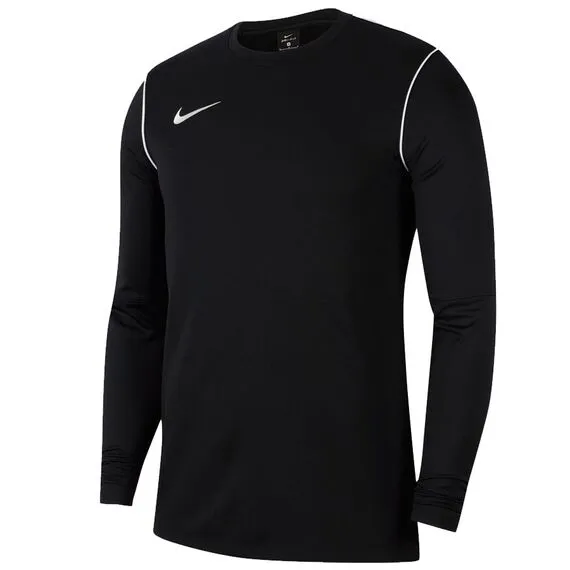 Nike Bluza Y Dry Park 20 Crew Top BV6901 010, Kolor: czarny, Rozmiar: S (128-137cm)