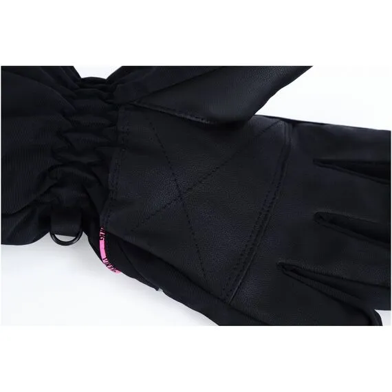 Rękawice narciarskie dziecięce VIKING Kevin Ski Kids czarno-różowe, Kolor: czarno-różowe, Rozmiar: 4, 8 zdjęcie