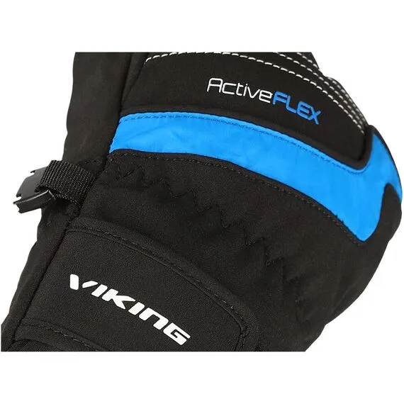 Rękawice Viking Helix GTX Ski Kids, Kolor: czarno-niebieski, Rozmiar: 5, 3 zdjęcie