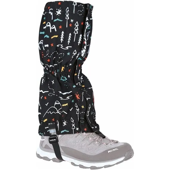 Stuptuty dziecięce VIKING Tibba czarne, Kolor: czarny, Rozmiar: L/Xl