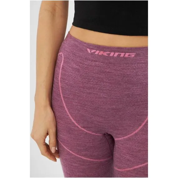 Bielizna damska VIKING Lana Pro Pants Merino różowa Bielizna damska VIKING Lana Pro Pants Merino różowa