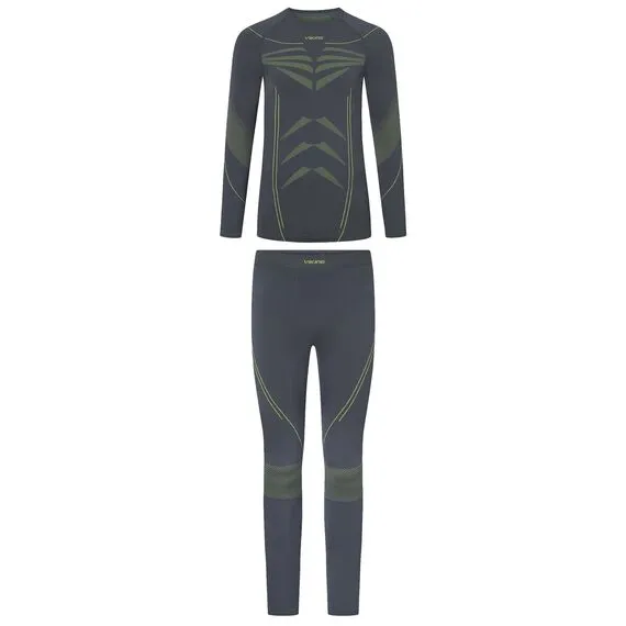 Bielizna męska VIKING Rocket Man Set szaro żółta