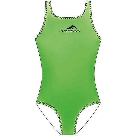 Strój kąpielowy dla dziewczynki Aquafeel Aquafeel Back zielony, 2 zdjęcie
