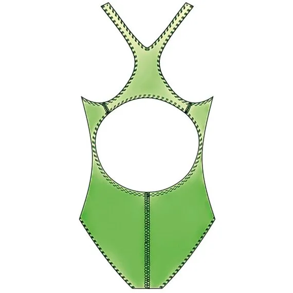 Strój kąpielowy dla dziewczynki Aquafeel Aquafeel Back zielony