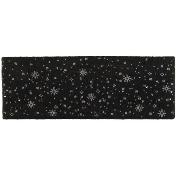 Opaska Eisbar Rana Crystal STB czarna, Kolor: czarny, Rozmiar: one size