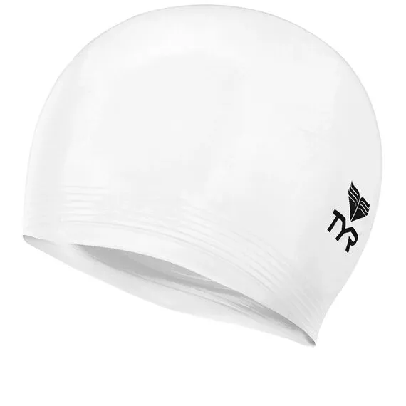Czepek pływacki TYR Solid latex jr caps