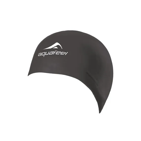 Czepek silikonowy Aquafeel "Bullitt" czarny, Kolor: czarny, Rozmiar: one size