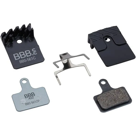 Okładziny hamulcowe z radiatorem BBB DiscStop Coolfin Shimano Road / XTR