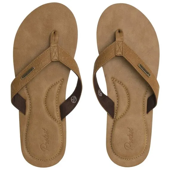 Klapki damskie PROTEST Cowsby brązowe, Kolor: brązowy, Rozmiar: 40