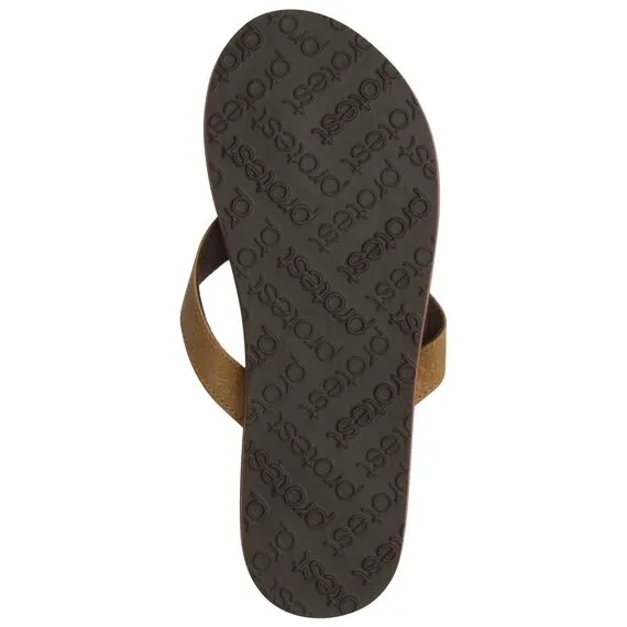 Klapki damskie PROTEST Cowsby brązowe, Kolor: brązowy, Rozmiar: 40, 2 zdjęcie