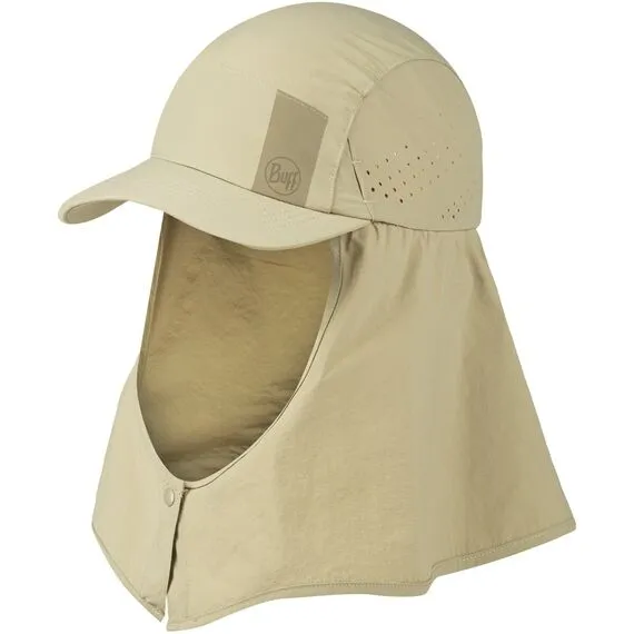 Czapka z daszkiem BUFF DESERT CAP SOLID BIRCH GREY S/M
