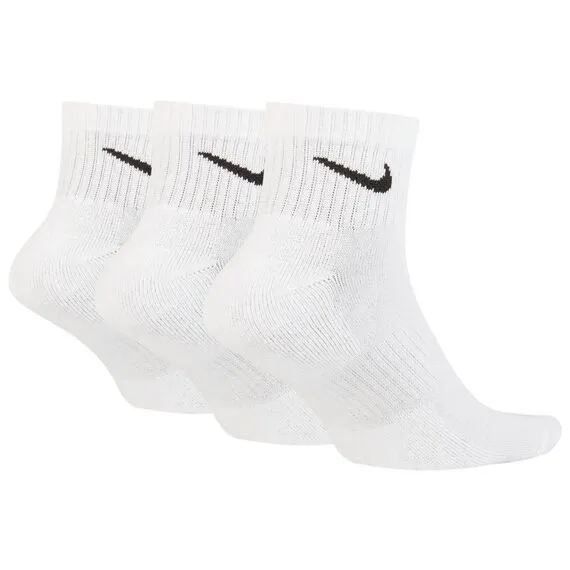 Skarpety Nike Everyday Cushion Ankle SX7667-100 białe 3-pak, Kolor: biały, Rozmiar: 46-50, 2 zdjęcie