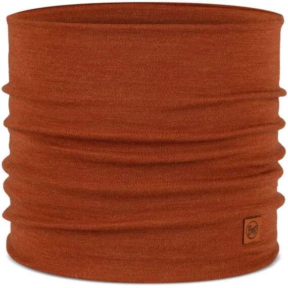 Bandana BUFF MERINO HEAVYWEIGHT NECK WARMER SOLID CINNAMON