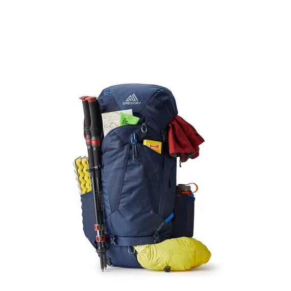 Gregory Plecak turystyczny Zulu 55 granatowy, 4 zdjęcie