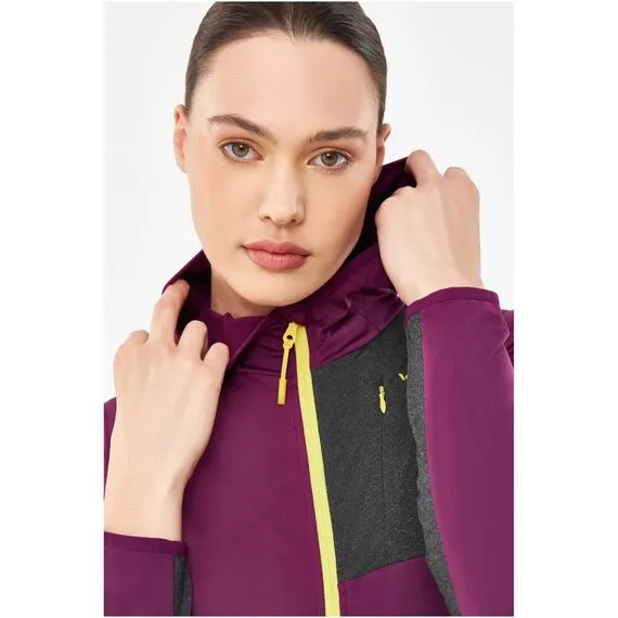 Bluza damska VIKING Tacoma Hoodie Lady fioletowa