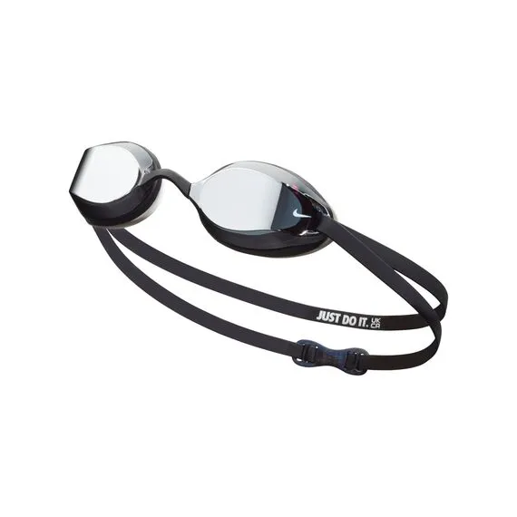 NIKE okularki gogle pływackie na basen NESSF133, Kolor: szary, Rozmiar: one size